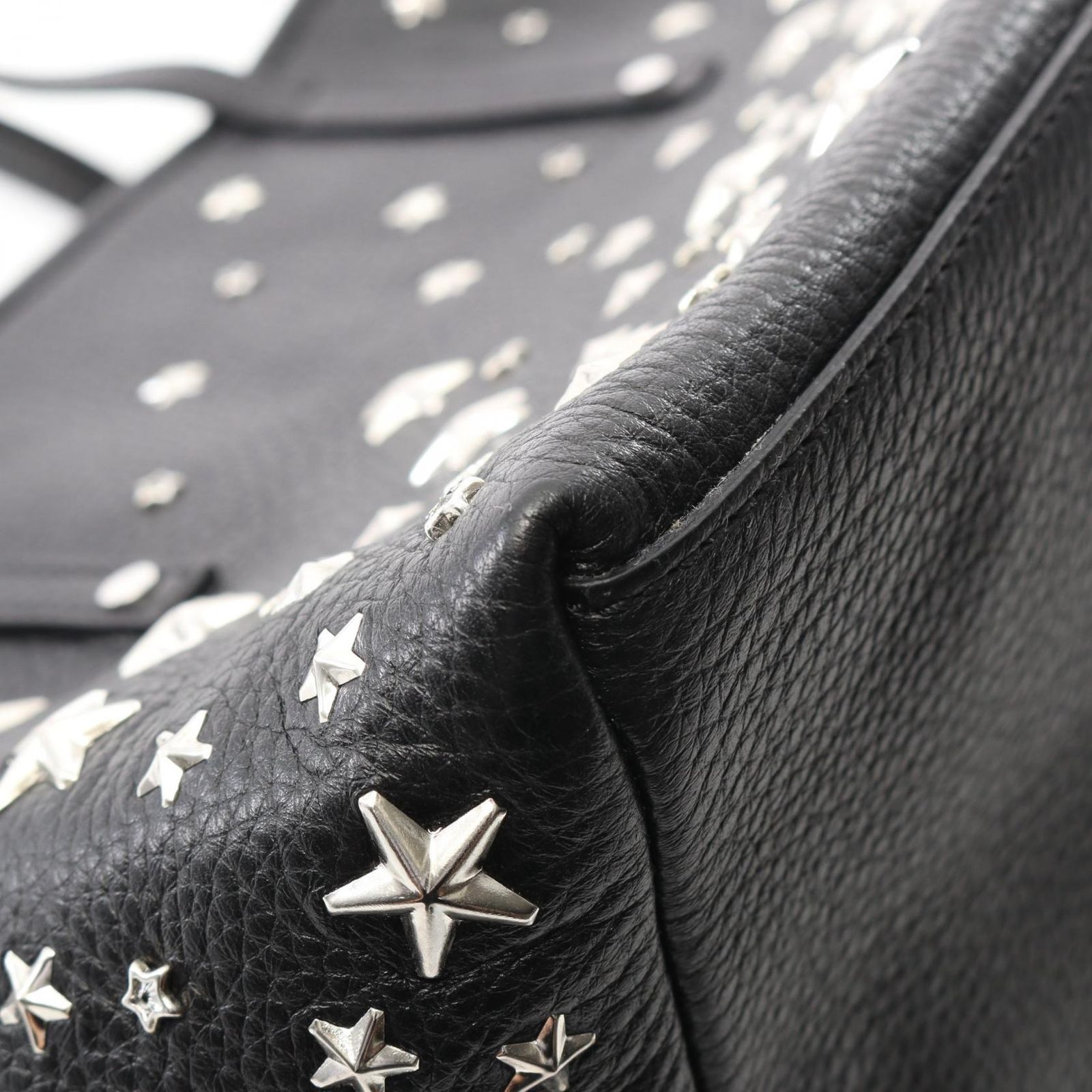 ジミーチュウ JIMMY CHOO トートバッグ SASHA サシャ S ブラック