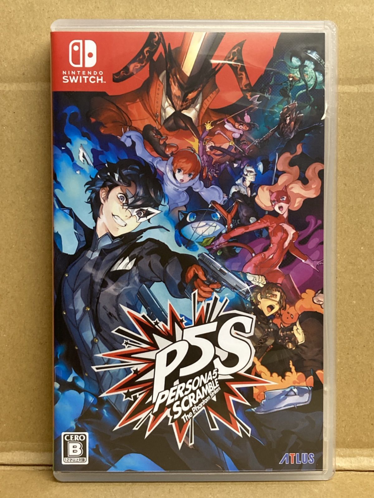 20 Nintendo Switch PERSONA5 SCRAMBLE The Phantom Strikers ぺルソナ5 スクランブル ザファントムストライカーズ