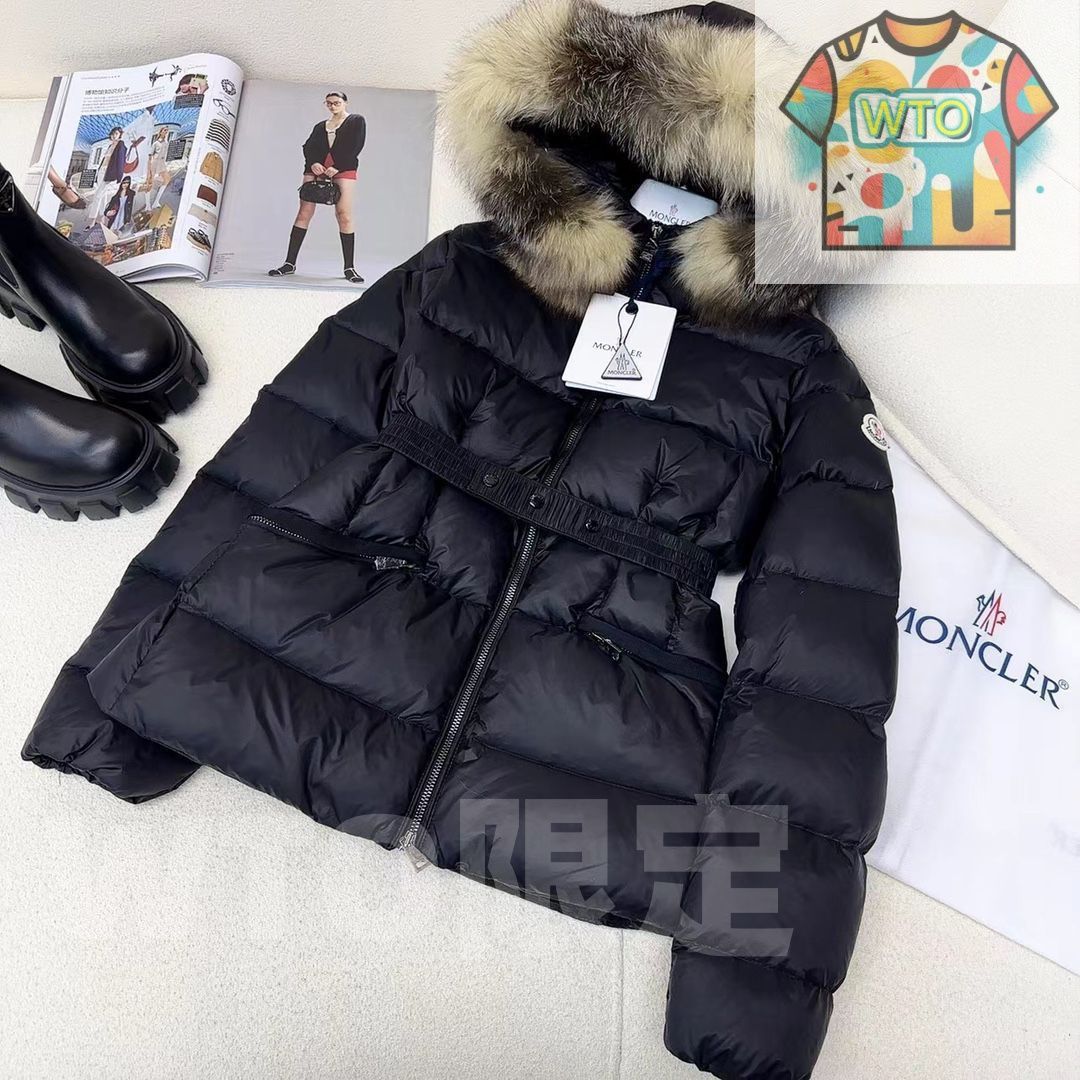 MONCLER 黒 【ダウンジャケット】鑑定済・美品 鑑定済美品MONCLERダウンジャケット ブラック - メルカリ