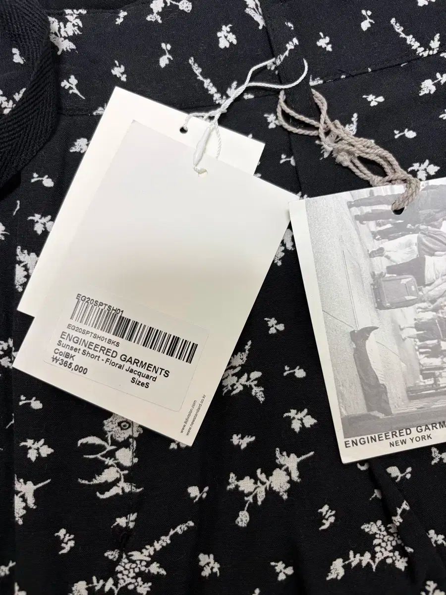 100％品質保証！ S エンジニアードガーメンツ サンセットショーツ フローラル ジャカード