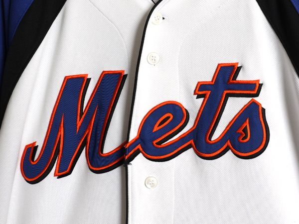 メッツ ベースボール シャツ メンズ XXL 程/ MLB オフィシャル マジェスティック 大リーグ ユニフォーム ゲームシャツ 重ね着 大きいサイズ お得なクーポン配布中!】 メッツ ベースボール シャツ メンズ
