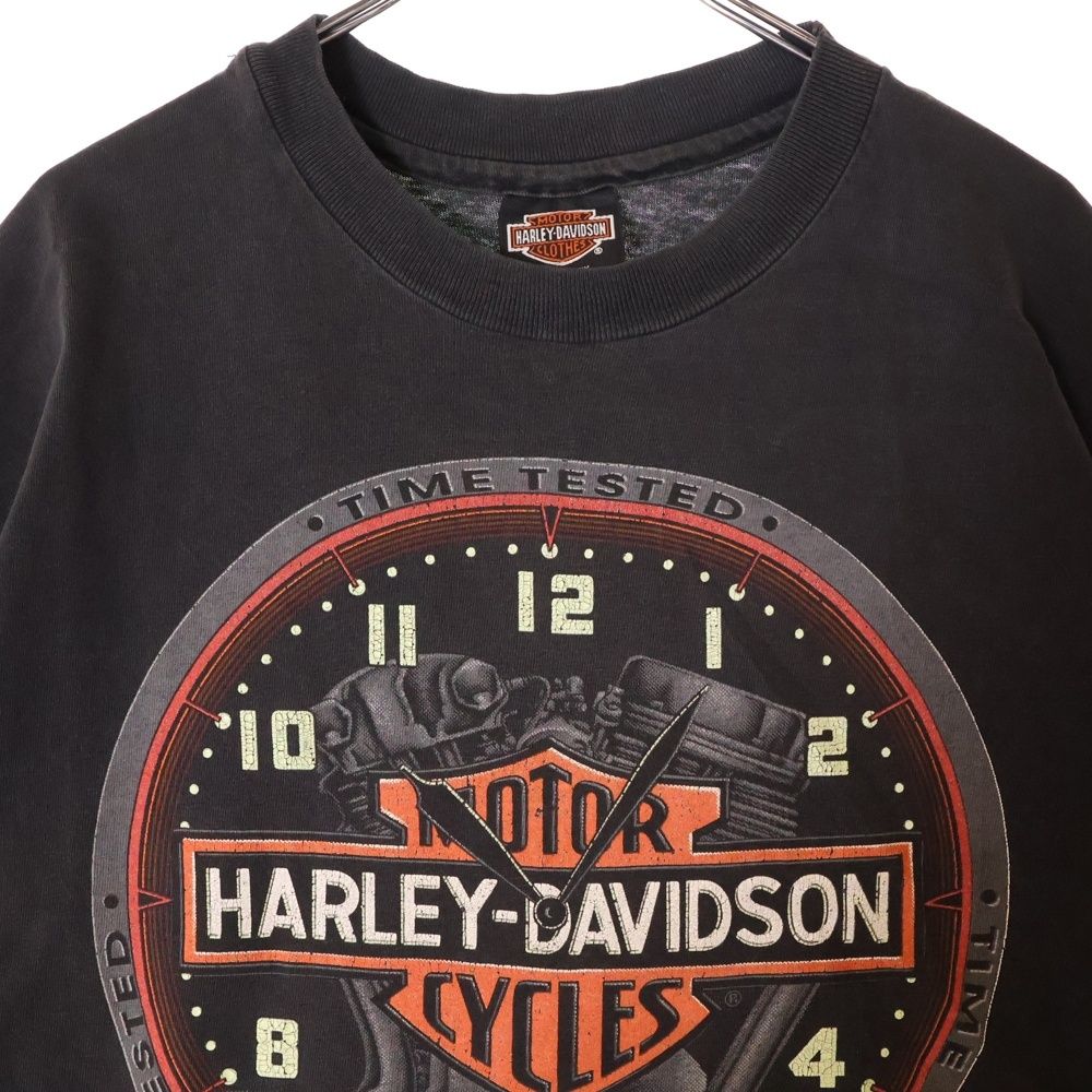 VINTAGE (ヴィンテージ) 90s HARLEY DAVIDSON TIME TEE ハーレー  