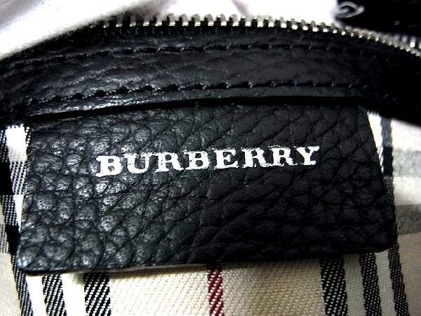 □新品□未使用□ BURBERRY バーバリー レザー ショルダーバッグ