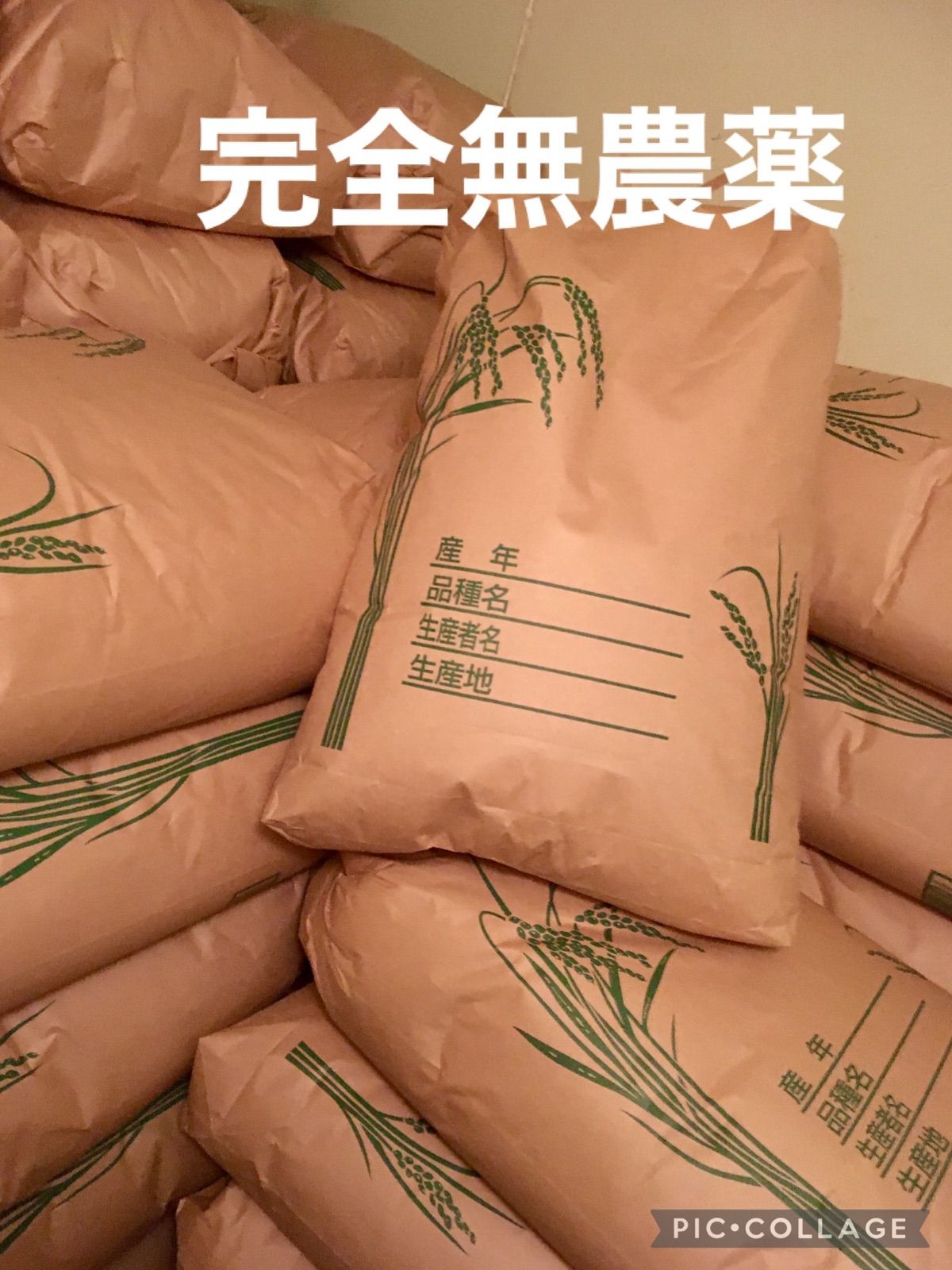 にこまる 10kg×2 農薬不使用 玄米 日本国産 農家直送 美容健康 即日