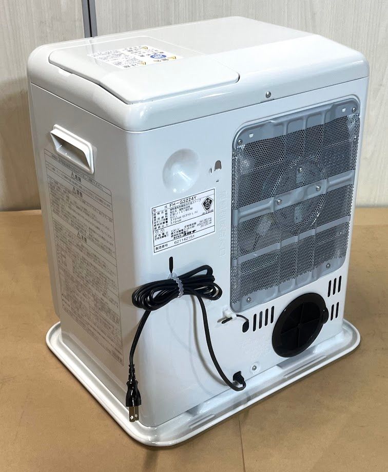 【新品未開封】CORONA 石油ファンヒーター FH-G3224Y-W ホワイト コロナ FH-G3224Yの口コミ・評判は？実際に使ってよい点・気に