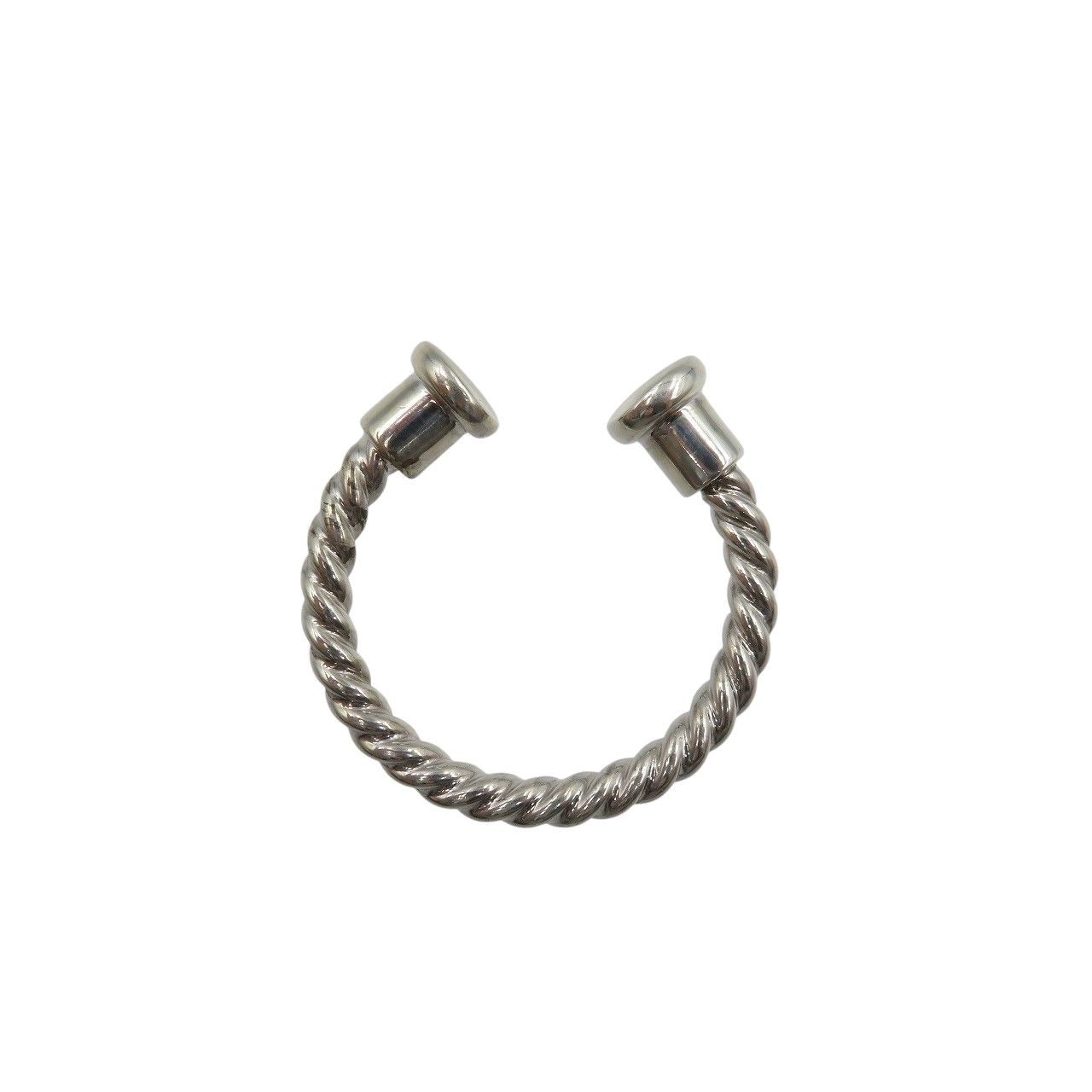ブルガリ ツイスト ループ シルバー925 キーリング キーホルダー 0996 BVLGARI