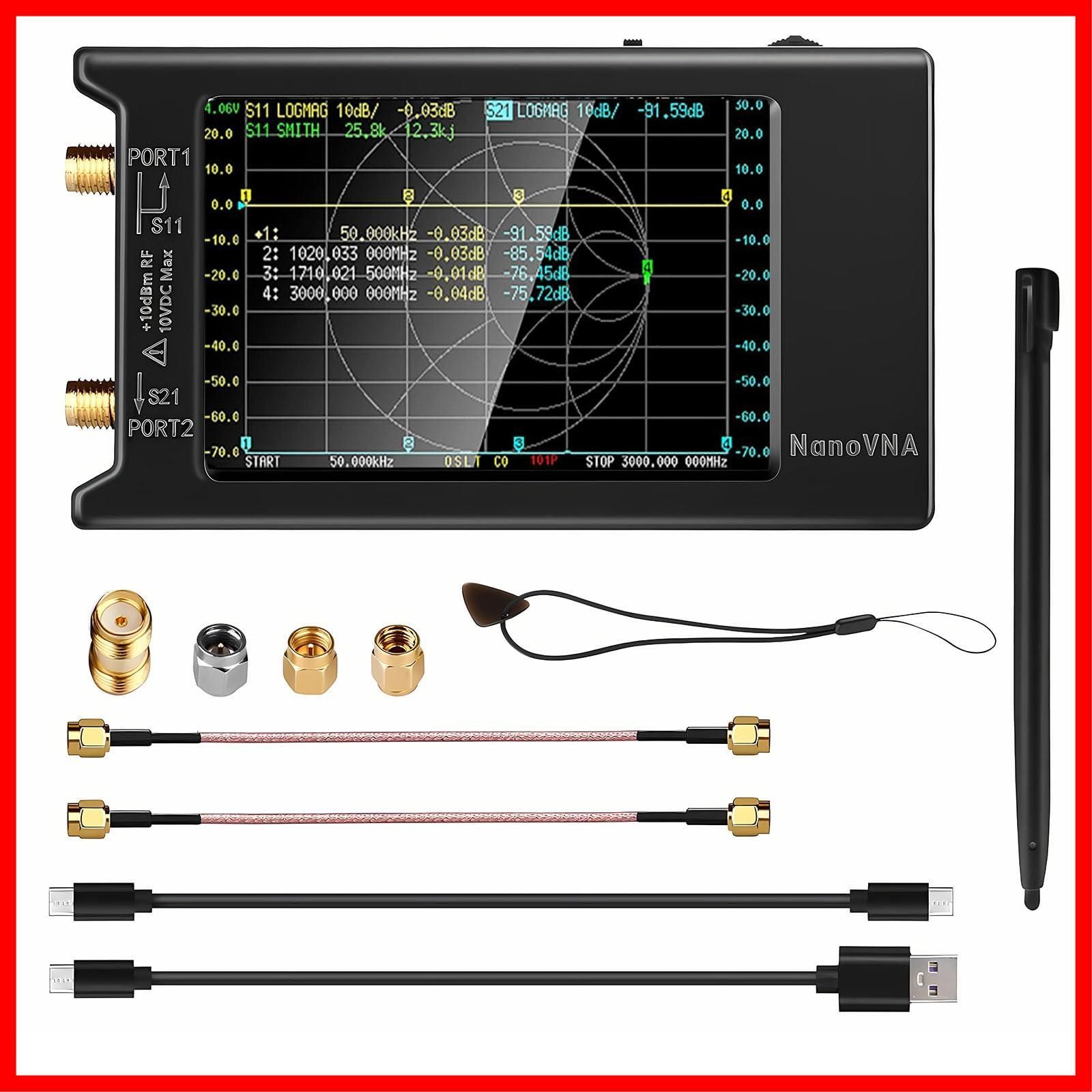アンテナネットワー ク NanoVNA-H 50KHz-1.5GHz アナライザ Amazon.co.jp: Dearsee NanoVNA-H 50KHz-1.5GHz アンテナネット
