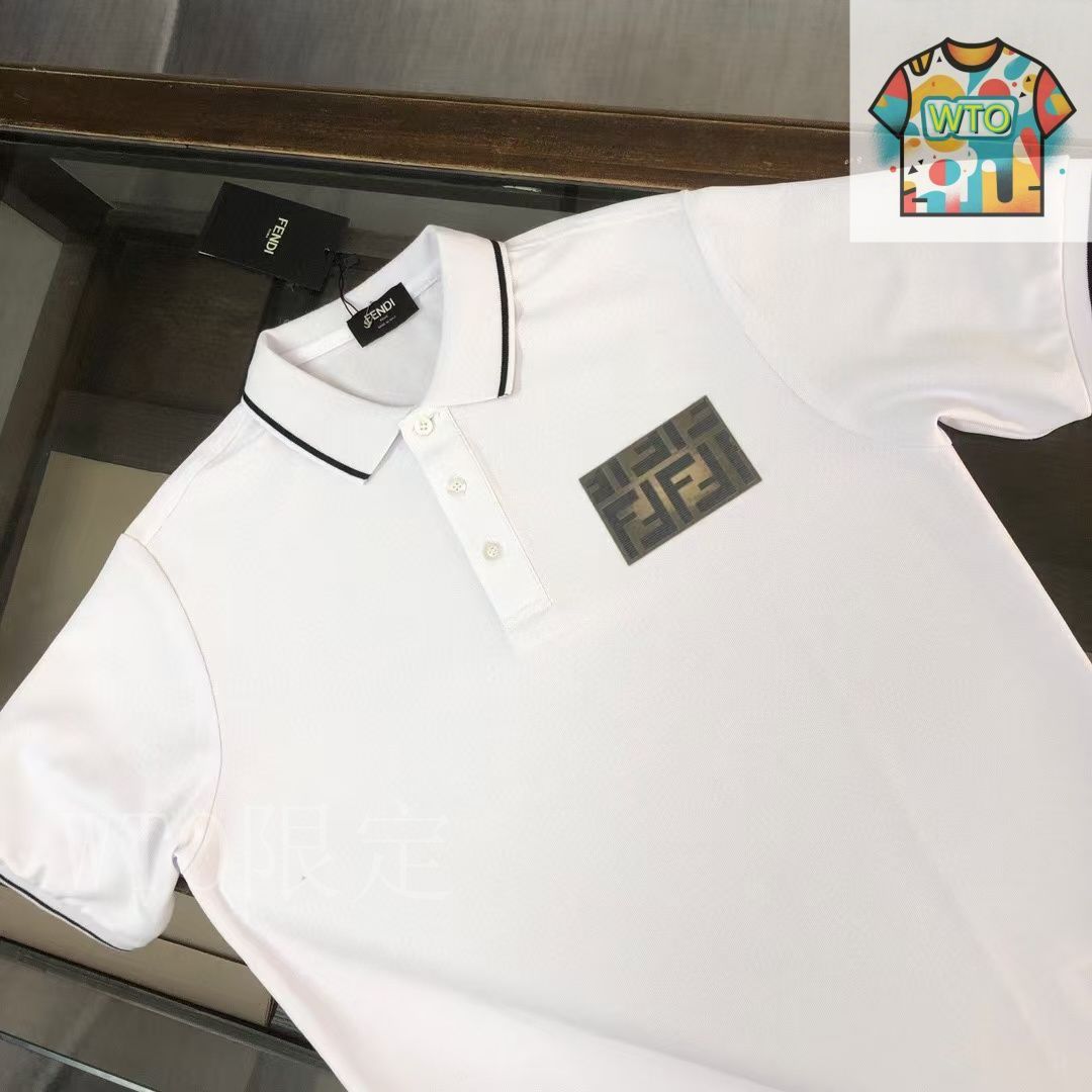 今日WTO】FENDI フェンディ 2025 春夏 メンズポロシャツ-AD72