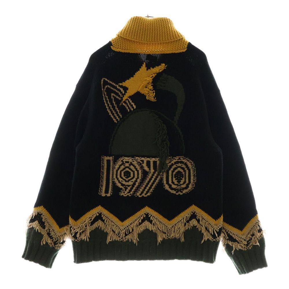 KENZO ジッパー付きウール100%セーター