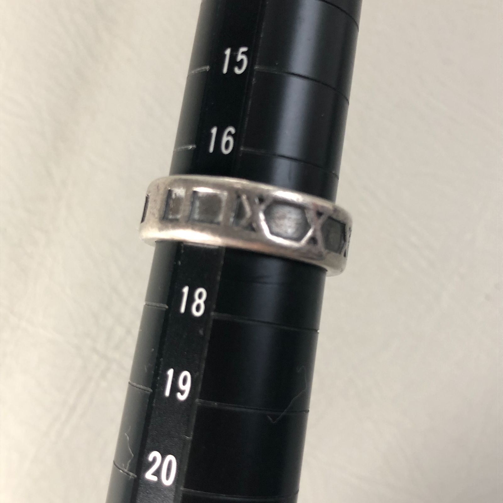 TIFFANY&Co. ティファニー 指輪 17号 1995 925 刻印 silver アトラス
