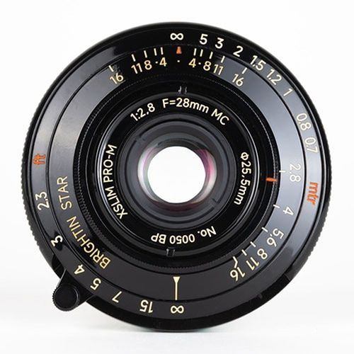 アウトレット・展示品】極薄レンズ Brightin Star 28mm F2.8 ライカM