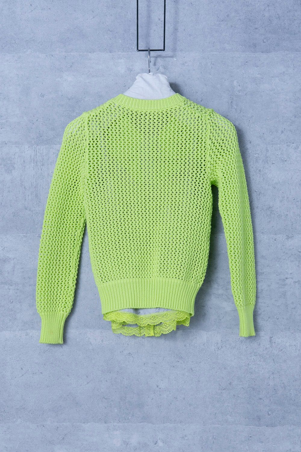 sacai luck サカイラック レイヤードレースカーディガン - メルカリ