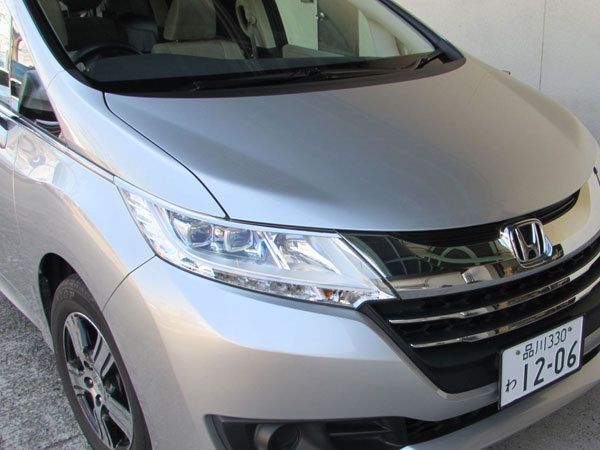 BRIGHTZ オデッセイハイブリッド RC4 前期 メッキフロントリップカバー Aタイプ FRO-LIP-017 RC 1 2 オデッセイ BRIGHTZ オデッセイハイブリッド RC4 前期 超鏡面ステンレスメッキ