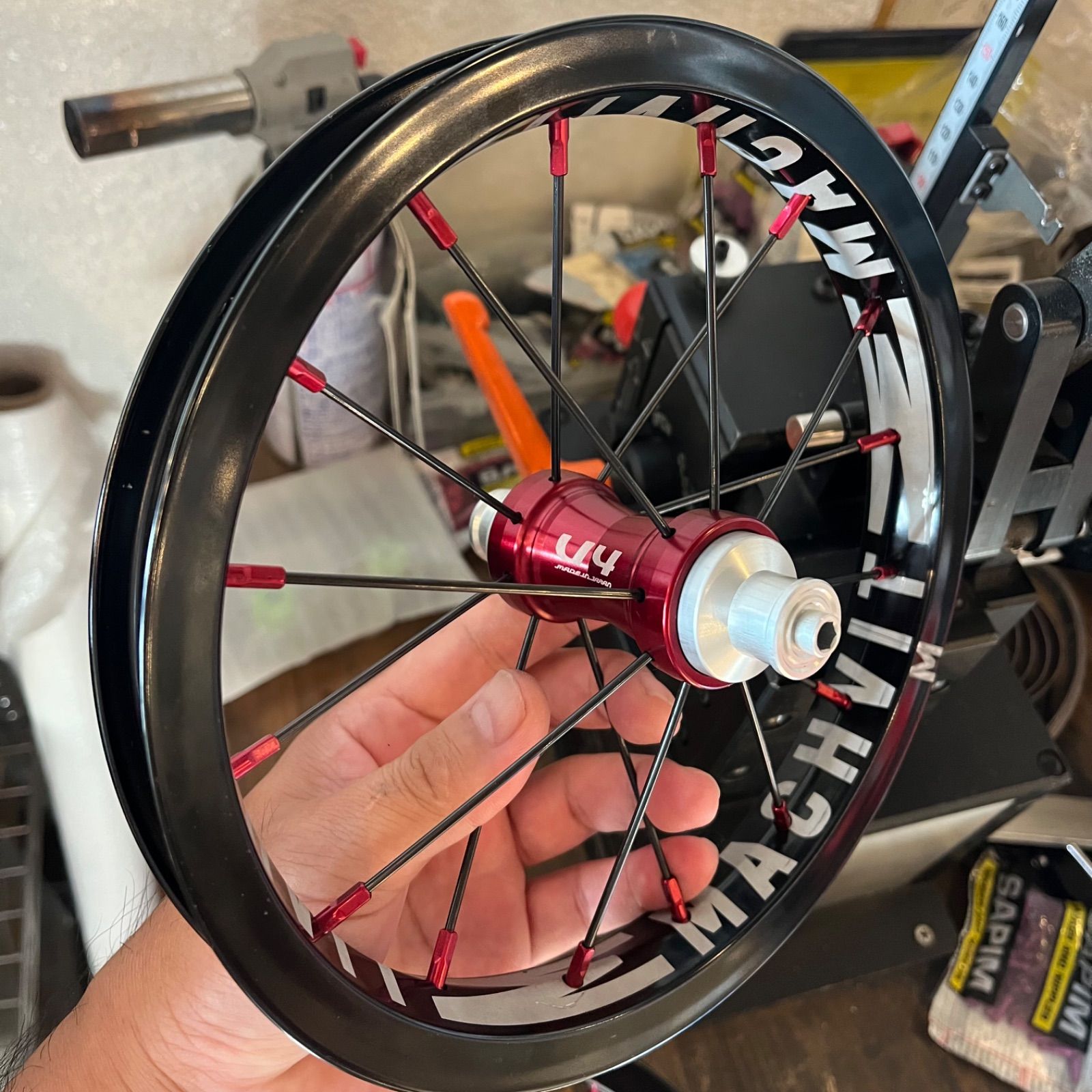 machvitv4 マッハビットv4 ブラックリム 高尾組み立て