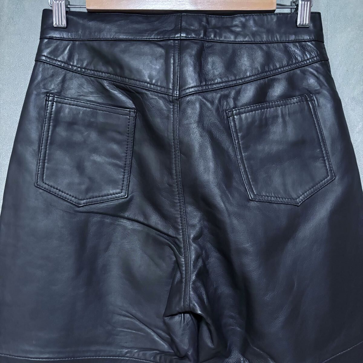 SEEALL シーオール Leather Pocket Pants タグ付き 未使用 本革