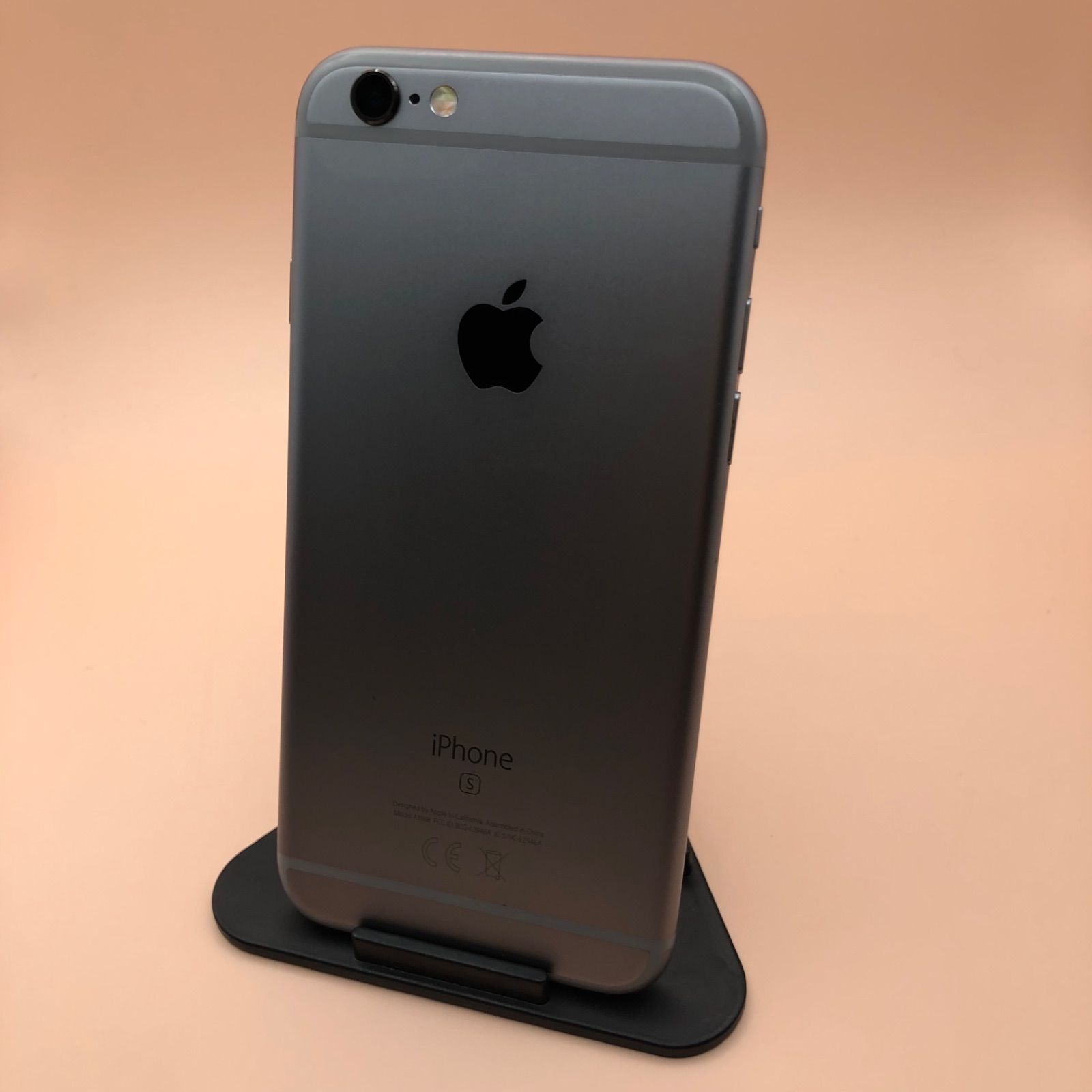 中古美品】4432 iPhone6s 32GB SpaceGray Softbank〇 SIMロック