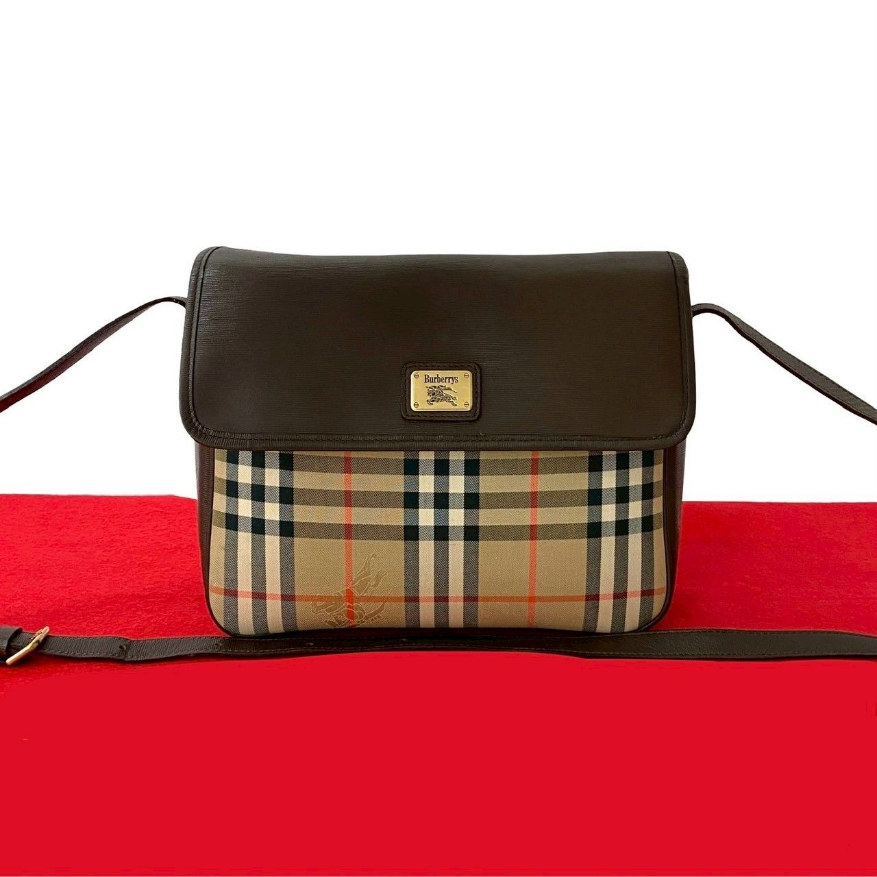 バーバリーズ　シャドウホース　ショルダーバッグ　【希少】未使用品　お値下げ 楽天市場】バーバリー バッグ 未使用の通販