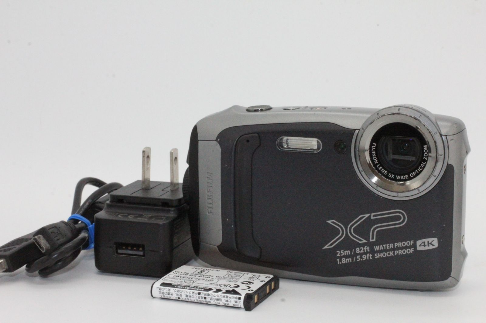 価格交渉OK送料無料 FUJIFILM 防水カメラ XP140 ダークシルバー FX