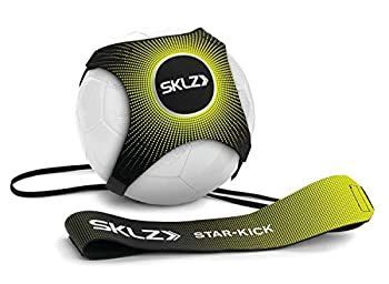 SKLZ スターキック ハンズフリー 調節可能 ソロサッカートレーナー - ボールサイズ3、4、5にフィット (ボルト)