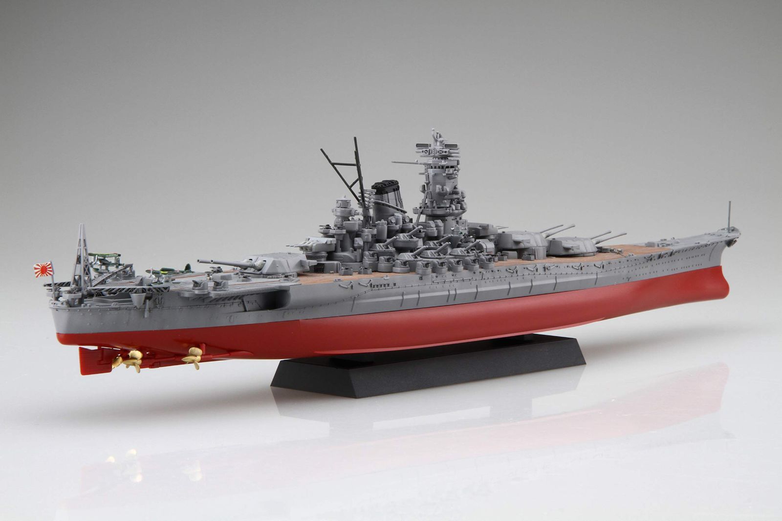 人気商品】プラモデル 色分け済み 紀伊 日本海軍戦艦 艦NX3 No.3