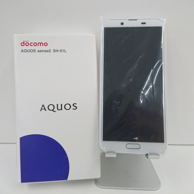 AQUOS sense2 SH-01L docomo ホワイト 送料無料 本体 n07626 - アーク