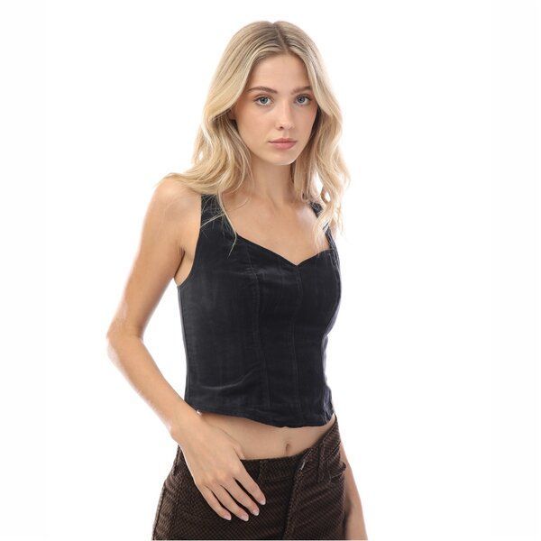 リーバイス Levis 【 Lennox Corset Top Caviar Women 】 ファッション レディースファッション トップス その他トップス Lennox Corset Top - Black | Levi's® US