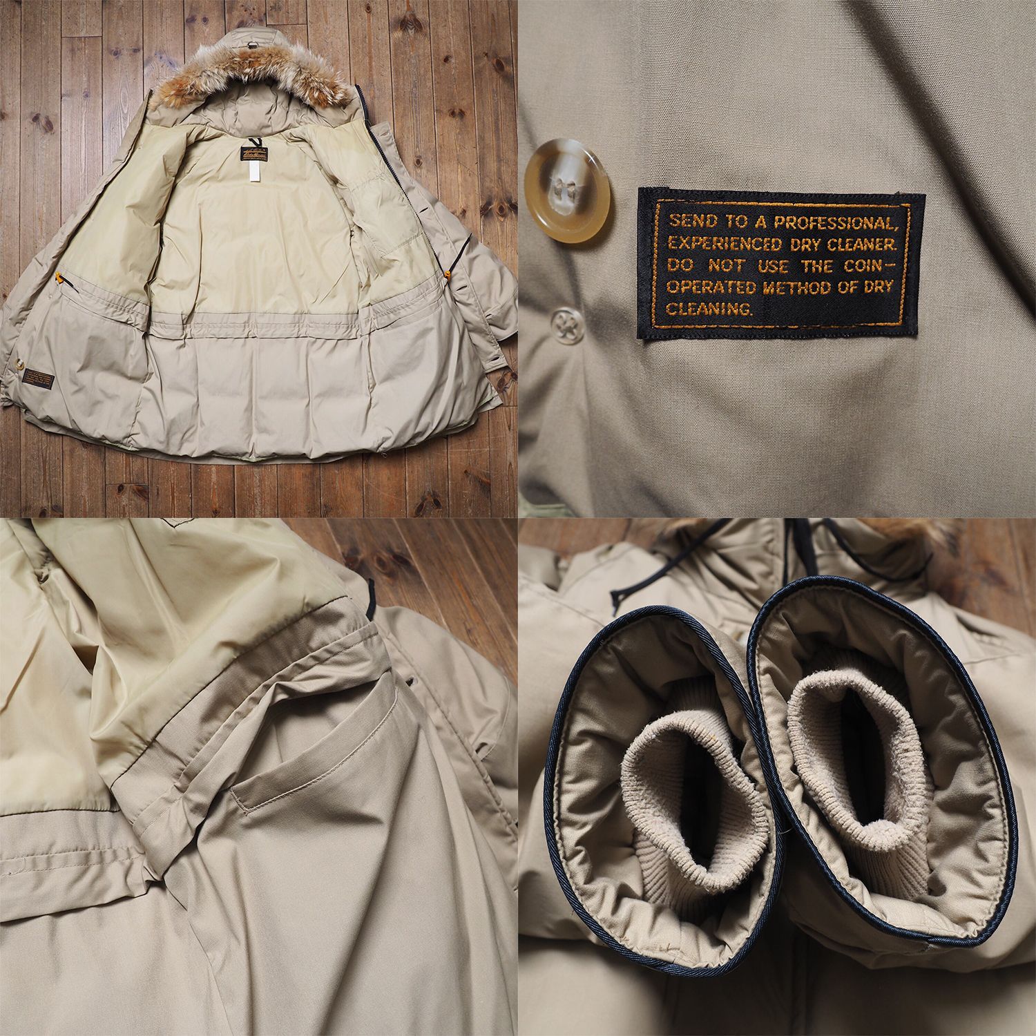 70s 80s Eddie Bauer エディーバウアー 黒タグ ポーラーパーカー