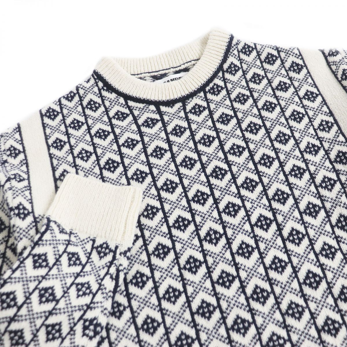 楽天市場】【JIL SANDER】ジルサンダー ハーフジップ ニット サイズ48