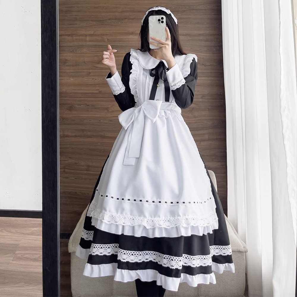 背中お尻開き、オープンバスト、セクシーメイドさんコスプレ