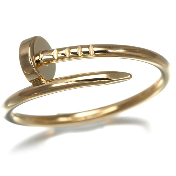 カルティエ リング ジュストアンクル SM 58号 K18YG 修理証明書  