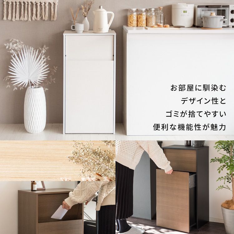 キャスターダストボックス Helios ヘリオス プッシュ扉式 容量45L DB-F1100 全4色 7419 USTAUSTRALIA_COM_AU