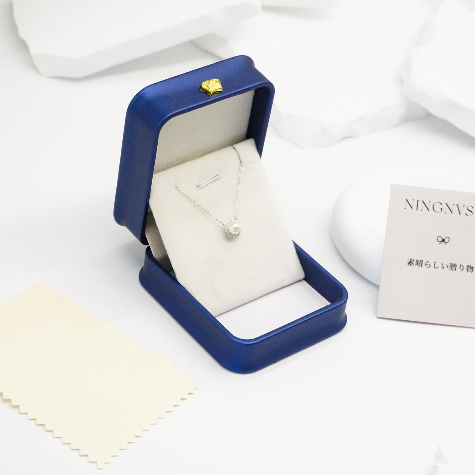 アレルギー対応 調節 記念日 バレンタインデー クリスマス ジュエリーギフトに最適 淡水パール ネックレス ジルコニア レディース シルバー925 ネックレス Ningnvshi FORTGASGNV_COM_BR