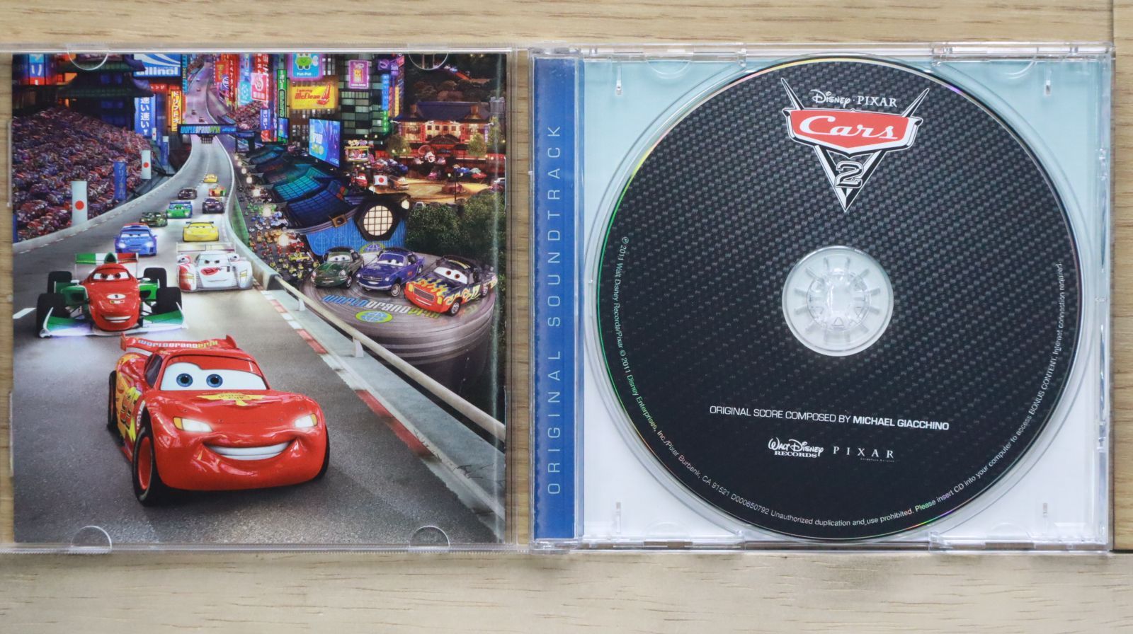 輸入盤CD☆サントラ/Soundtrack□ Cars 2 【D000650792/0050087169121