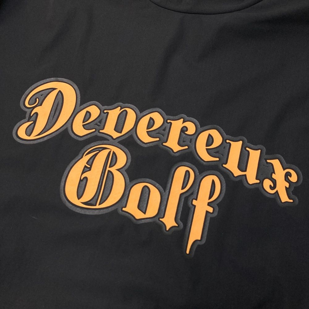 サイズ：M DEVEREUX GOLF デヴァローゴルフ ハイネック 半袖T