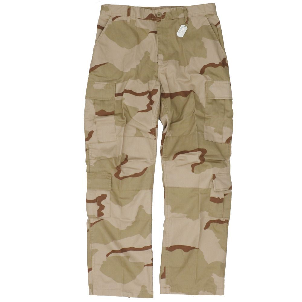 TriColorDessertCamo  サイズM  Rothco ロスコ VINTAGE PARATROOPER FATIGUES ロスコ Rothco カーゴパンツ メンズ ゆったり レディース カーゴ ファティーグパンツ ジッパーフライ