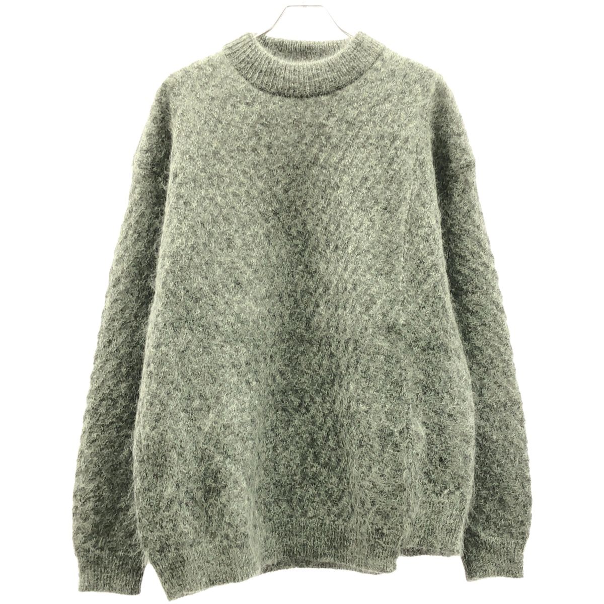UNUSED アンユーズド 22AW MOHAIR CREWNECK SWEATER モヘアクルー