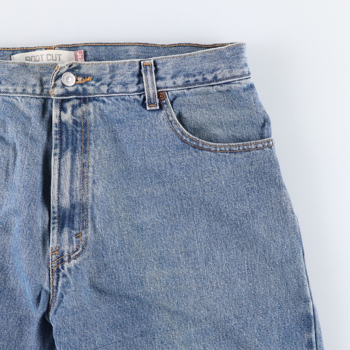 CUT ブーツカットデニムパンツ