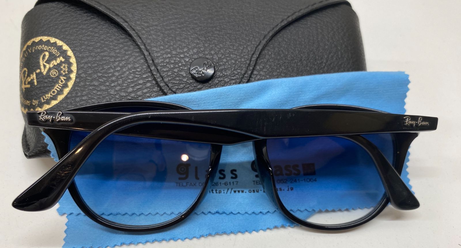 Ray-Ban 芸能人多数御用達人気モデル RB4259F 青グラデ Ray-Ban RB4259F 601/19グラデーション 芸能人も着用しているRay-Ban