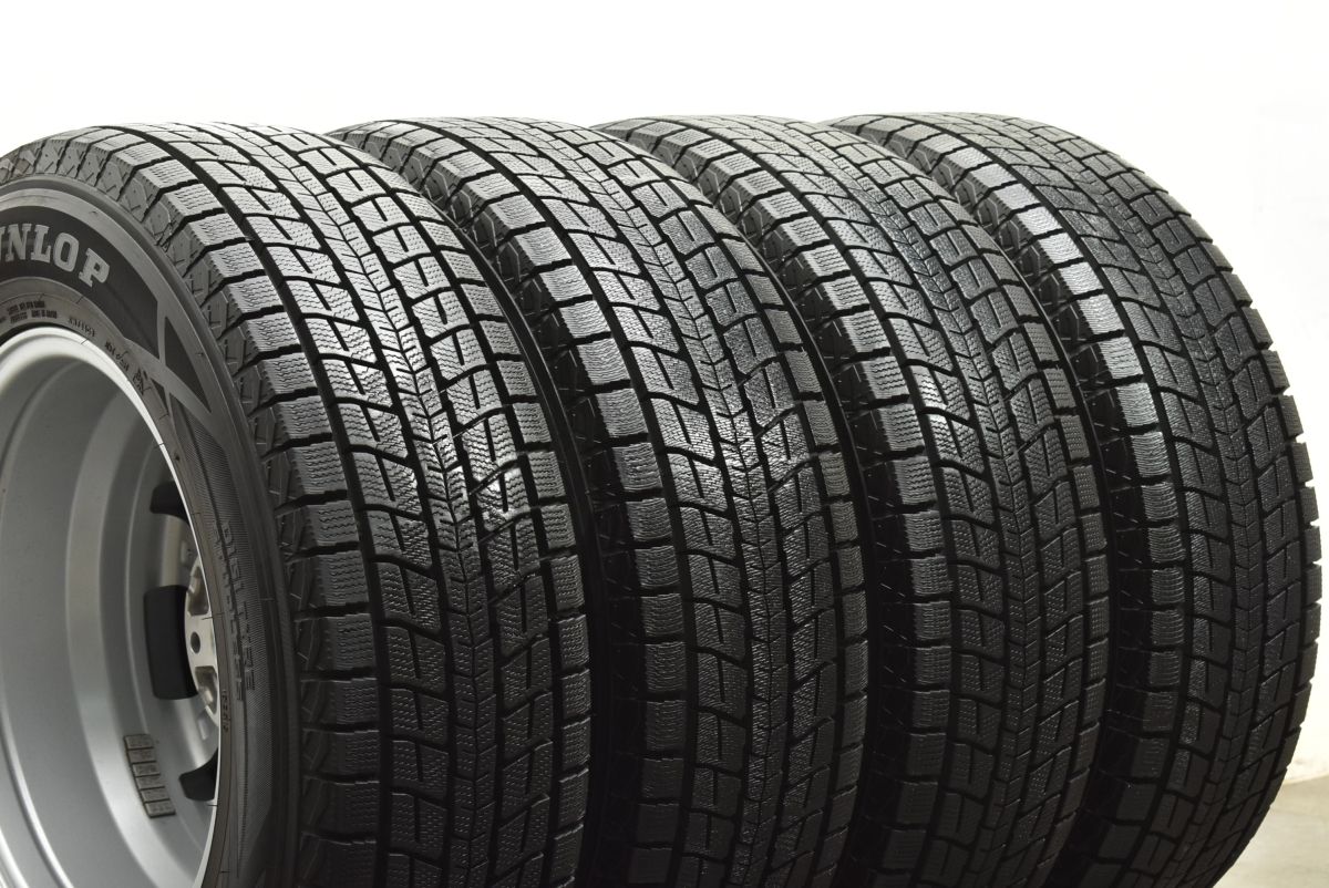 超バリ溝 2025年製 AGA Dorf 16in 6.5J 30 PCD112 ダンロップ ウインターマックス SJ8 215|70R16 アウディ Q3 VW ティグアン 可 TRITUETUBI_COM