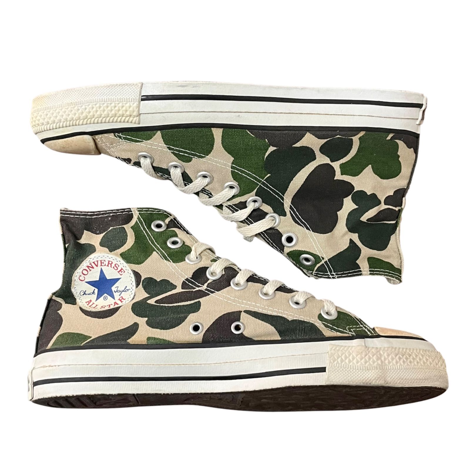 【箱付】90s CONVERSE ALLSTAR OX CAMO usa製 Converse,90s,MADE IN USA,ALL STAR,BLUE CAMOUFLAGE,OX,CANVAS