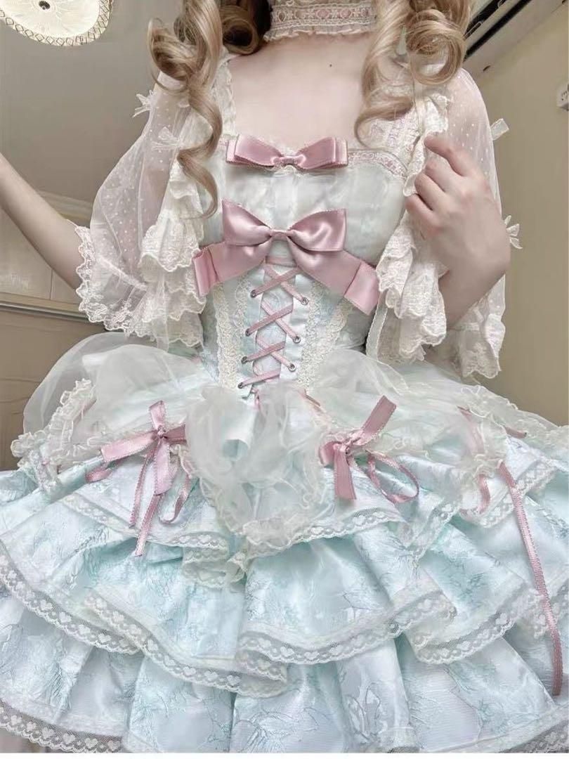 ゴスロリ ロリータ アイドル ゴシック プリンセスドレス