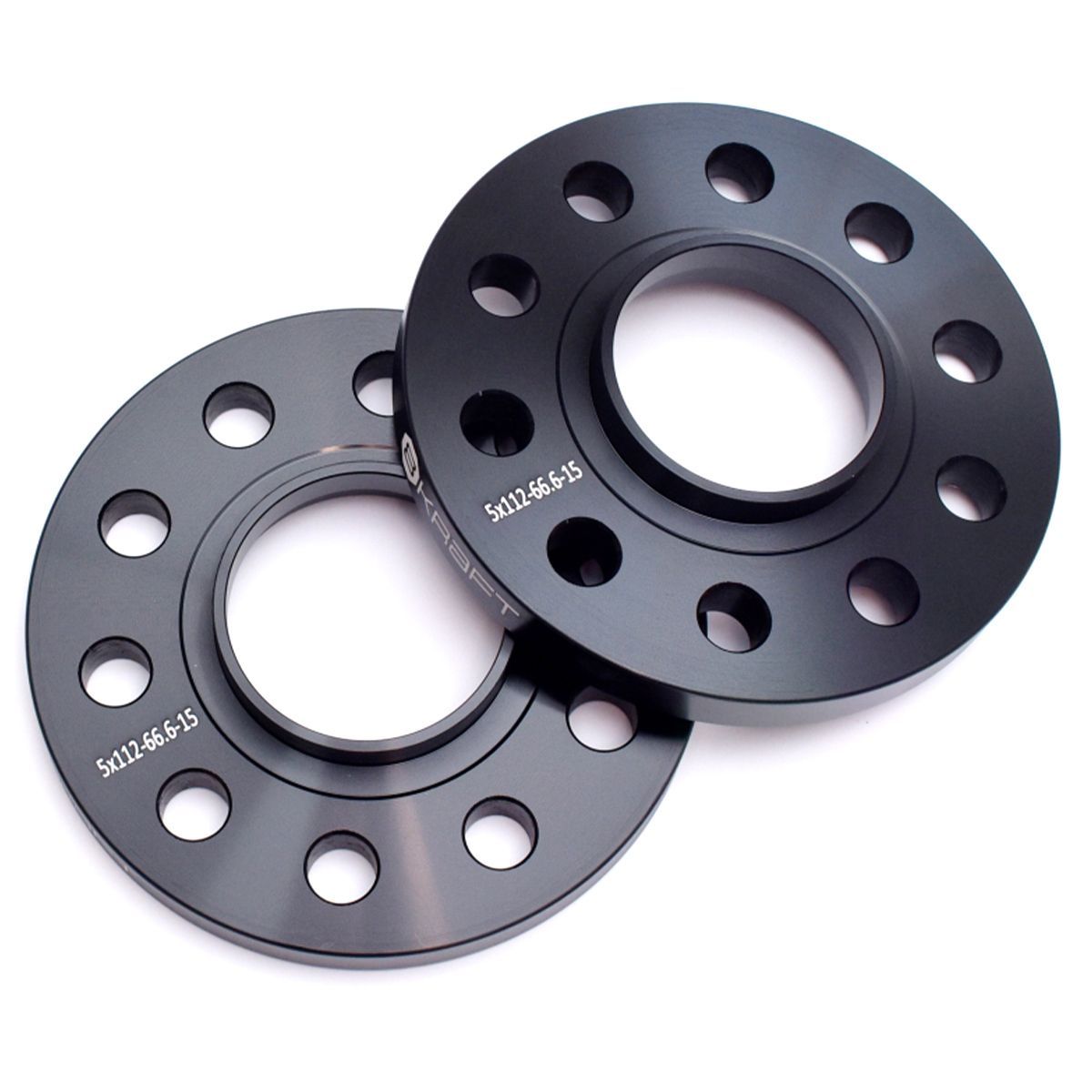 8KRAFT BMW ハブ付 スペーサー 15ｍｍ 5H-112 φ66.6 ワイトレ PCD112 5穴 ハブ径 φ66.6 ワイドトレッドスペーサー FFCRYSTALESIA_COM