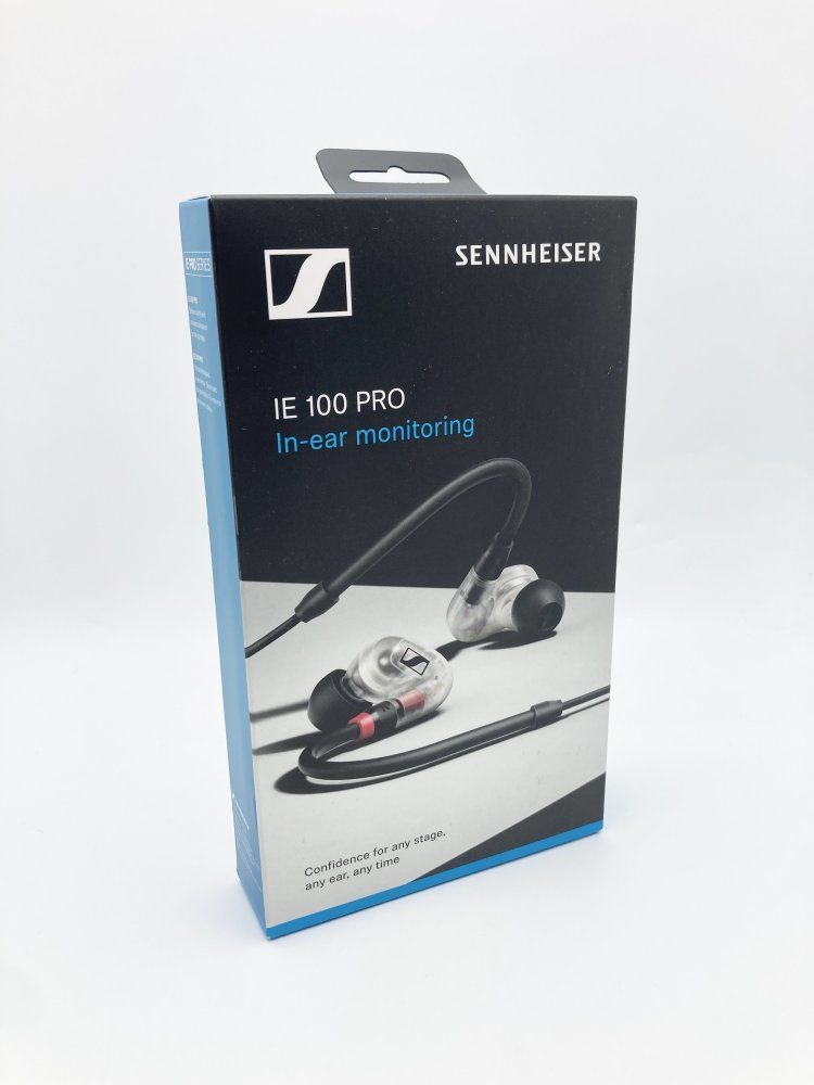 ゼンハイザー Sennheiser IE 100 PRO CLEAR プロ用モニタリングイヤホン クリア カナル型 有線イヤホン