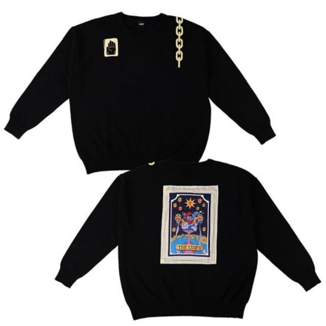 ☆ ジョジョの奇妙な冒険 アニメ10周年記念展 タロット柄ニット