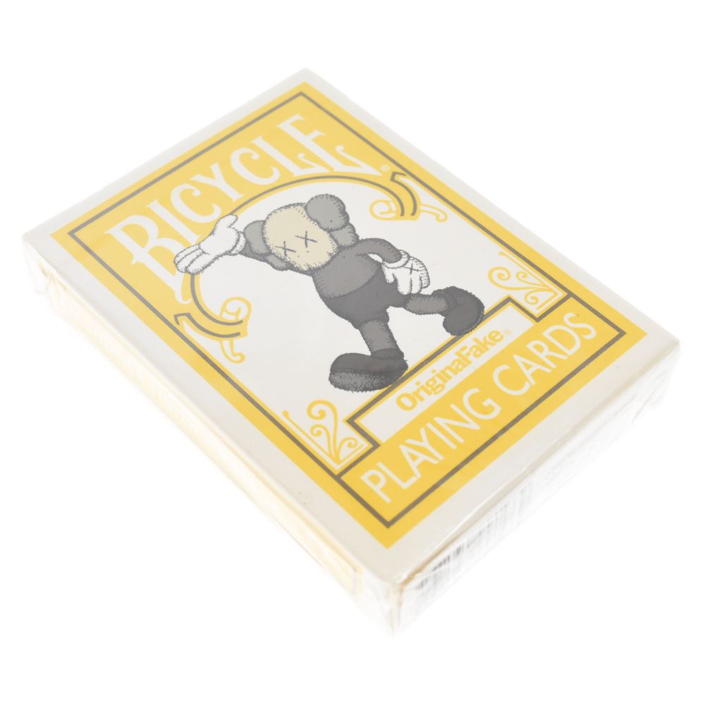 Original Fake Kaws Bicycle トランプカード kaws Original Fake Bicycle Playing Card Blue Color All USA