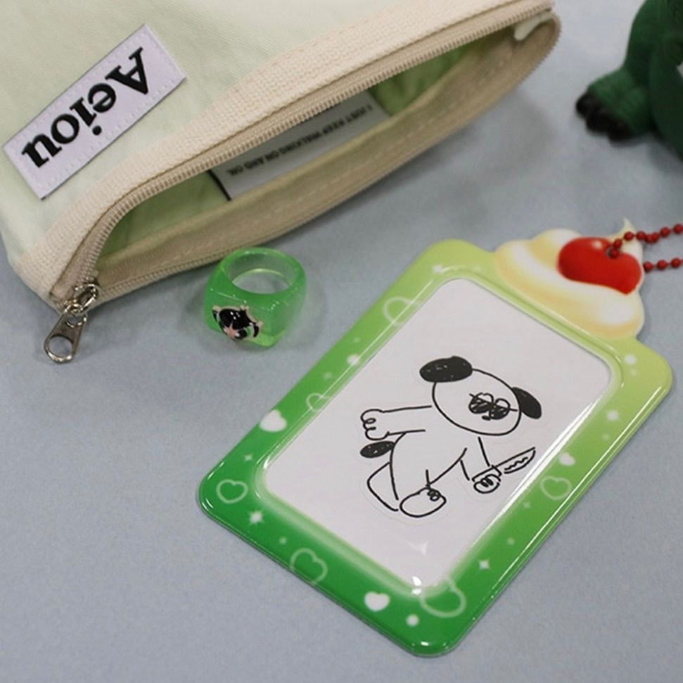 韓国 韓国雑貨 ダッキーワールド トレカケース トレカホルダー メロン