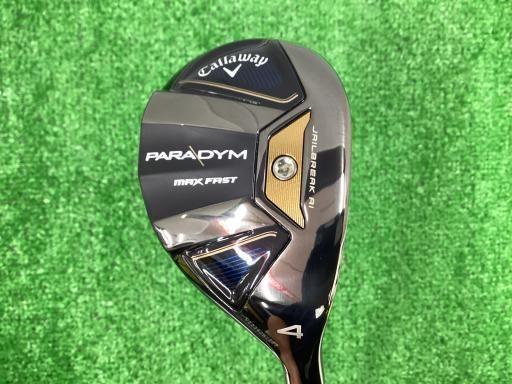 キャロウェイ PARADYM MAX FAST U4 レディース ユーティリティ UT ELDIO 40 for CW PARADYM UT フレックスA レディース 女性用 右利き 右用 Cランク ゴルフクラブ