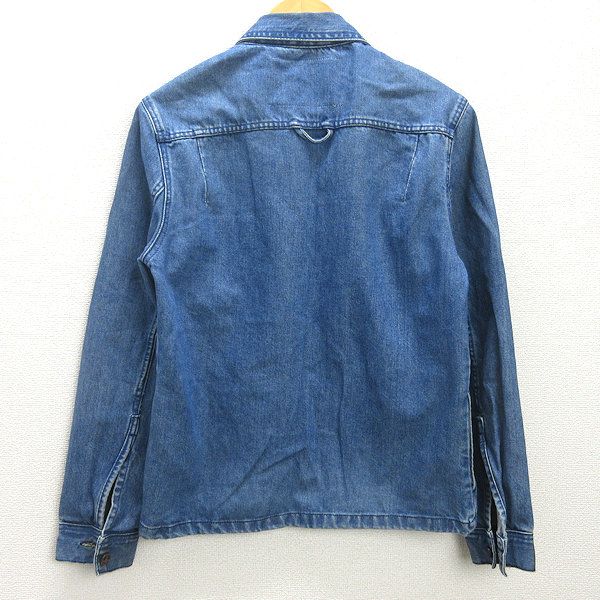 H□ザラマン/ZARA MAN フルジップ デニムジャケット Gジャン【S】MENS