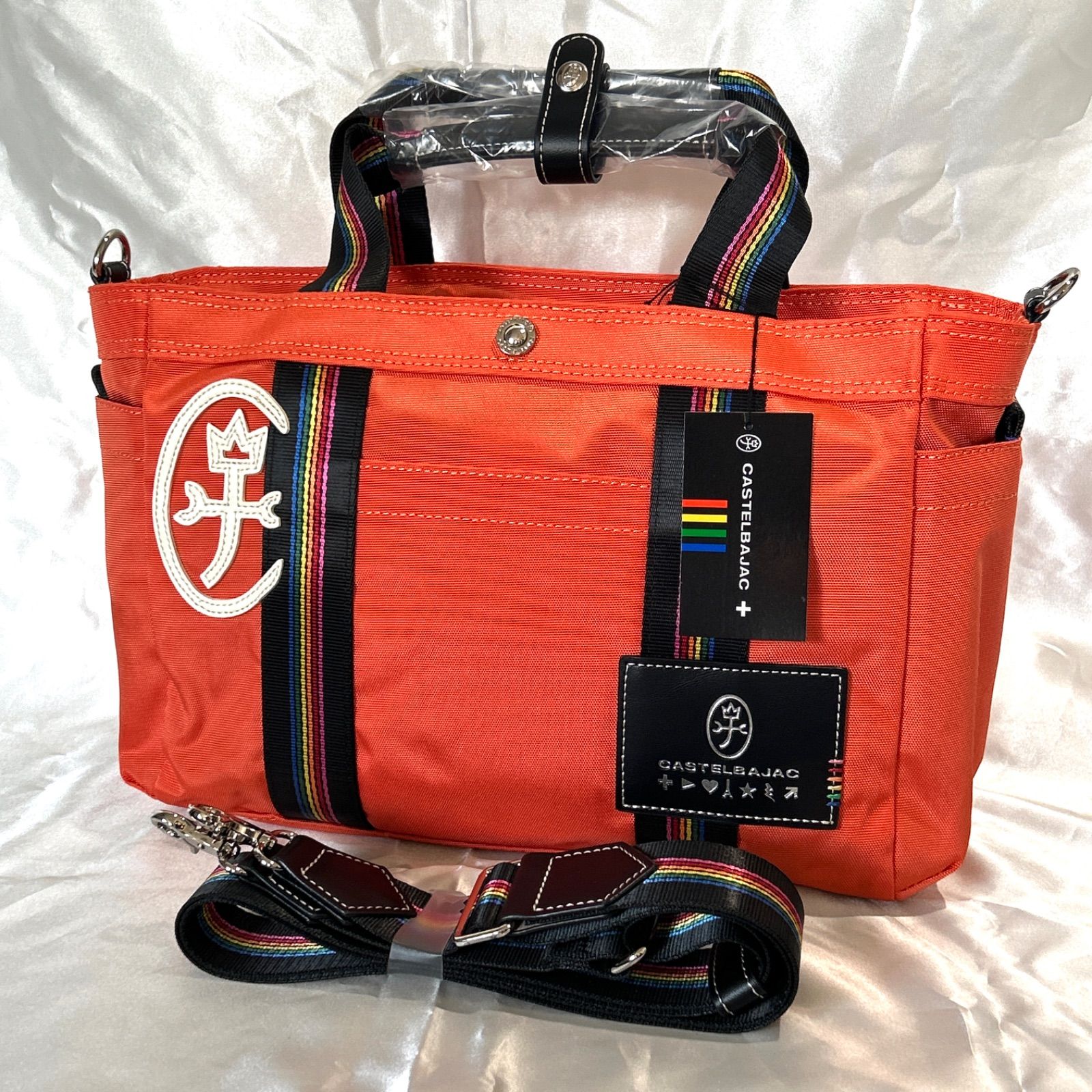 CASTELBAJAC ジャーニー ボストンバッグ ショルダーバッグ 2WAY 定価¥17600