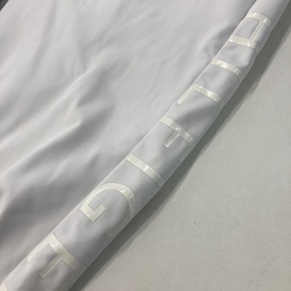 サイズ：XL   GOLF トミー ヒルフィガーゴルフ  裏起毛パンツ ロゴ刺繍  ホワイト系 [240101441105] ゴルフウェア メンズ ストスト サイズ：XL TOMMY HILFIGER GOLF トミー ヒルフィガーゴルフ 裏